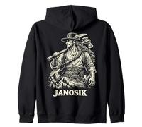Diseño de Leyenda de montaña de héroe Popular eslavo Janosik Sudadera con Capucha