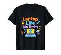 Diseño de Libertad sin límites de Vida portátil Camiseta