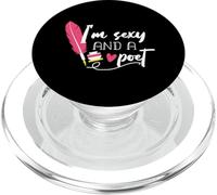 Diseño de Literatura y Poesía para Mujeres y Niñas PopSockets PopGrip para MagSafe