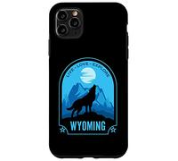 Diseño de Lobo aullador de Wyoming Carcasa para iPhone 11 Pro MAX