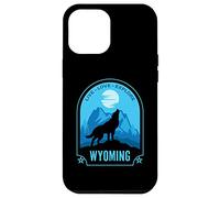 Diseño de Lobo aullador de Wyoming Carcasa para iPhone 12 Pro MAX
