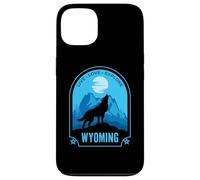 Diseño de Lobo aullador de Wyoming Carcasa para iPhone 13