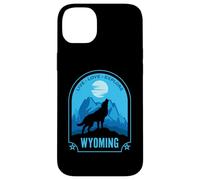 Diseño de Lobo aullador de Wyoming Carcasa para iPhone 14 Plus