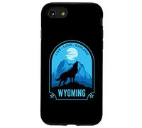 Diseño de Lobo aullador de Wyoming Carcasa para iPhone SE (2020) / 7/8