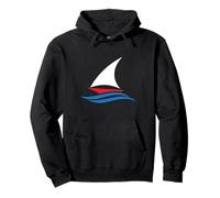 Diseño de Logotipo de velero para Marineros y Amantes del mar Sudadera con Capucha