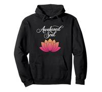 Diseño de loto de alma despierta Sudadera con Capucha