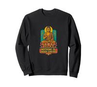 Diseño de Loto de Buda con Relax Nada está en Control Sudadera
