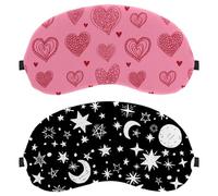 Diseño de luna y estrellas en blanco y negro