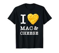 diseño de macarrones con Queso I Love Mac and Cheese Camiseta