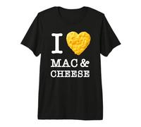 diseño de macarrones con Queso I Love Mac and Cheese Camiseta Premium