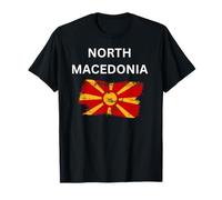 Diseño de Macedonia del Norte Camiseta