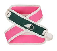 Diseño de malla en X para perro, correas ajustables, varios colores para un control seguro al caminar, cómodo, sin rozaduras, arnés para mascotas con correas acolchadas