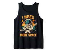 Diseño de Mando de Juego Retro de I Need More Space Astronaut Camiseta sin Mangas
