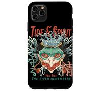 Diseño de máscara Tide & Spirit Yokai Ocean Carcasa para iPhone 11 Pro Max