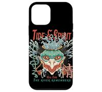 Diseño de máscara Tide & Spirit Yokai Ocean Carcasa para iPhone 12 mini