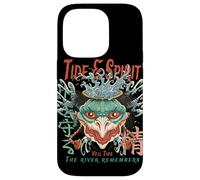 Diseño de máscara Tide & Spirit Yokai Ocean Carcasa para iPhone 14 Pro