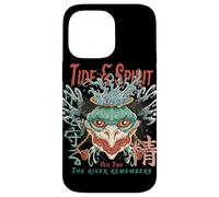 Diseño de máscara Tide & Spirit Yokai Ocean Carcasa para iPhone 14 Pro Max