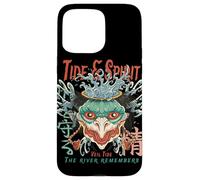 Diseño de máscara Tide & Spirit Yokai Ocean Carcasa para iPhone 15 Pro Max