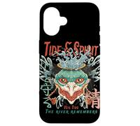 Diseño de máscara Tide & Spirit Yokai Ocean Carcasa para iPhone 16