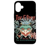 Diseño de máscara Tide & Spirit Yokai Ocean Carcasa para iPhone 16 Plus