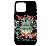 Diseño de máscara Tide & Spirit Yokai Ocean Carcasa para iPhone 16 Pro Max