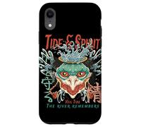 Diseño de máscara Tide & Spirit Yokai Ocean Carcasa para iPhone XR