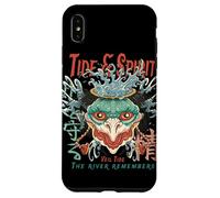 Diseño de máscara Tide & Spirit Yokai Ocean Carcasa para iPhone XS Max