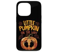 Diseño de Maternidad Little Pumpkin On The Way Fall Carcasa para iPhone 13 Pro