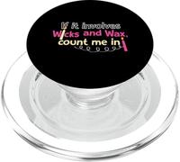 Diseño de mechas y cera para hacer velas PopSockets PopGrip para MagSafe