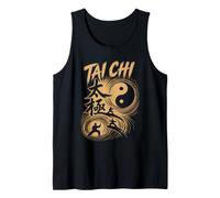 Diseño de meditación de Artes Marciales de Tai Chi Camiseta sin Mangas