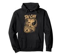 Diseño de meditación de Artes Marciales de Tai Chi Sudadera con Capucha
