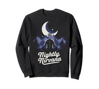 Diseño de meditación Nirvana Nocturna Sudadera