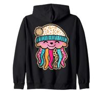 Diseño de Medusas Felices para niños Sudadera con Capucha
