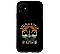 Diseño de Mentor Líder Scout para Scouts Camping Scouting Carcasa para iPhone 11