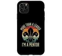 Diseño de Mentor Líder Scout para Scouts Camping Scouting Carcasa para iPhone 11 Pro Max