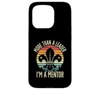 Diseño de Mentor Líder Scout para Scouts Camping Scouting Carcasa para iPhone 15 Pro