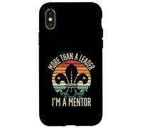 Diseño de Mentor Líder Scout para Scouts Camping Scouting Carcasa para iPhone X/XS