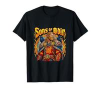 Diseño de mitología de Guerrero nórdico de Sons of Odin Camiseta