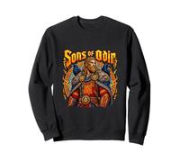 Diseño de mitología de Guerrero nórdico de Sons of Odin Sudadera