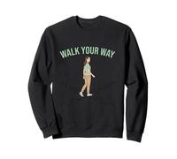 Diseño de motivación de Camino Personal Walk Your Way Sudadera