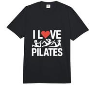 Diseño de motivación de Entrenamiento I Love Pilates Comfort Colors Adult Heavyweight T-Shirt