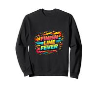 Diseño de motivación para Correr Fiebre en línea de Met Sudadera