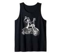 Diseño de Motocicleta del Presidente George Washington Camiseta sin Mangas
