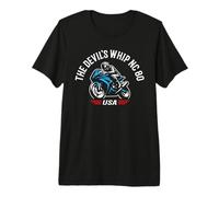 Diseño de Motocicleta The Devil'S Whip NC 80 EE. UU Camiseta Premium