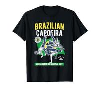 Diseño de Movimiento brasileño de Arte marcial Afro Capoeira Camiseta