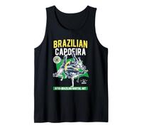 Diseño de Movimiento brasileño de Arte marcial Afro Capoeira Camiseta sin Mangas