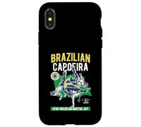 Diseño de Movimiento brasileño de Arte marcial Afro Capoeira Carcasa para iPhone X/XS