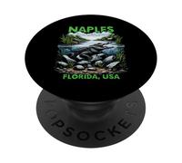 Diseño de Nápoles Florida USA PopSockets PopGrip Adhesivo