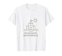 Diseño de obra maestra junto a la playa: una divertida playa de castillo de arena de verano Camiseta
