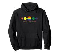 Diseño de orgullo del ciclo de la luna no es una fase Sudadera con Capucha